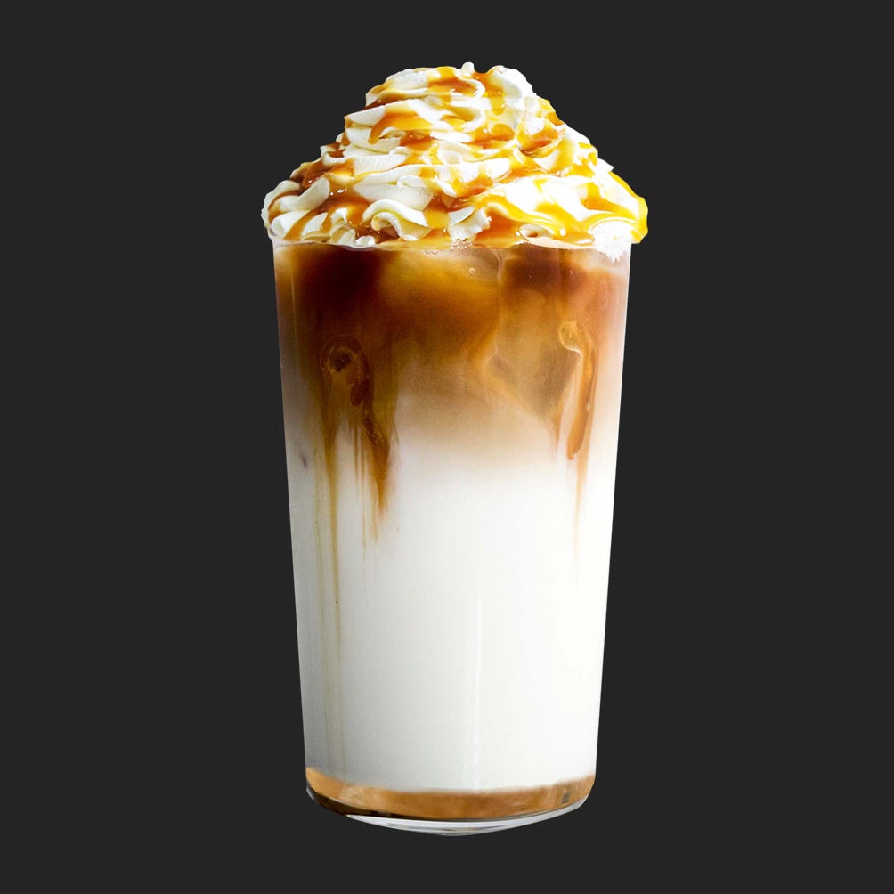 Small McCafé® Iced Caramel Macchiato with Espresso